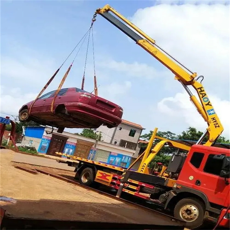 琼山吊车救援小汽车怎么吊